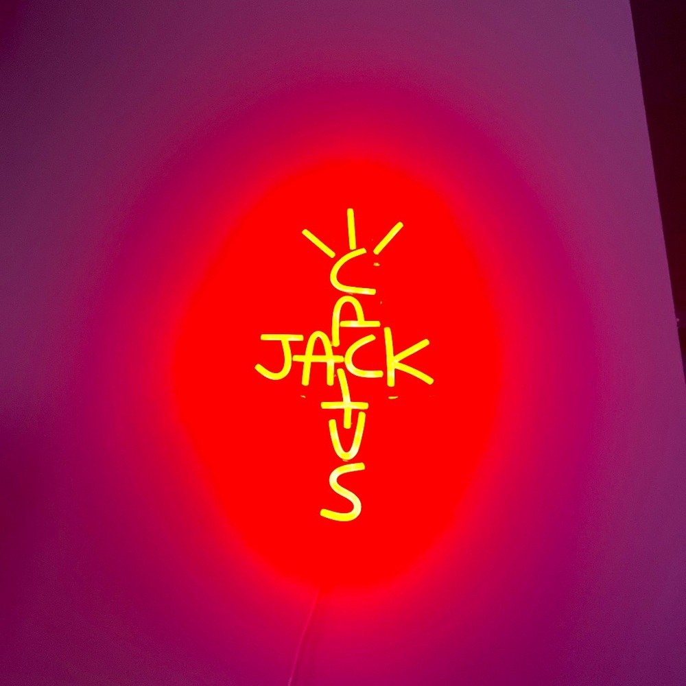 Travis scott CACTUS JACK NEON SIGN